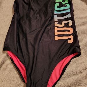 Justice plus size bathing suit